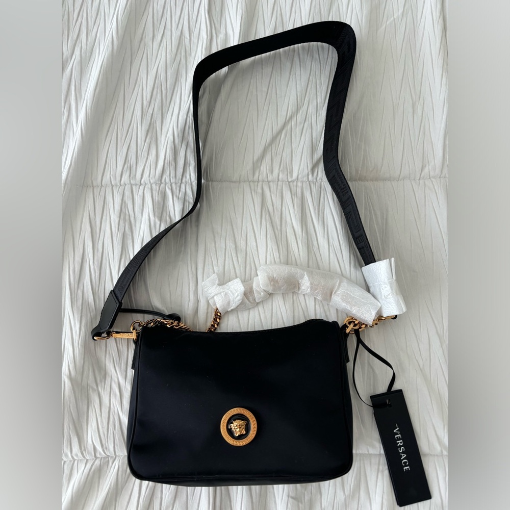 Versace Medusa Nylon Bag - Authentic with dust bag